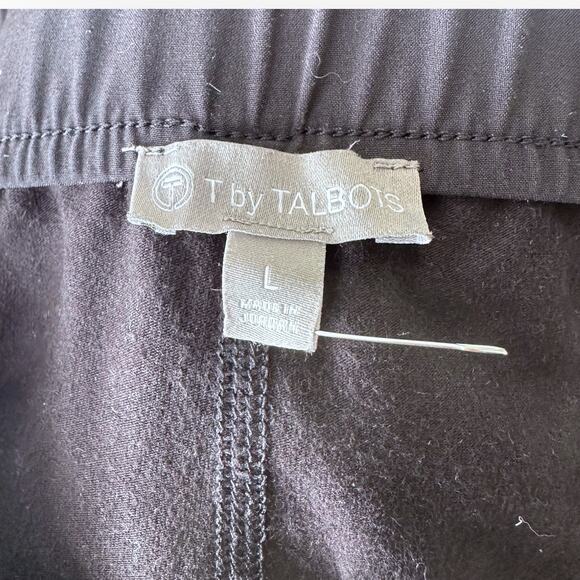 T by Talbots Active Tennis Skirt Zip Pockets Size L, Black - Picture 6 of 6